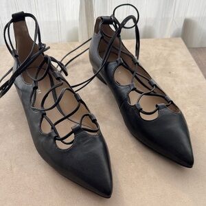 Coach Black Lace-Up Women's Shoes